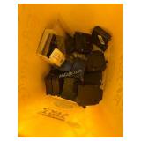 3 Cat Litter Boxes Full of Circuit Breakers,