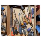 Asst. of Screwdrivers, T- Square, Asst. of