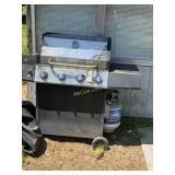 Expert Grill 4 Burner Propane Rolling Grill with