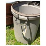 1 Metal Drum, 1 Outdoor Open Top Metal Grill, 2