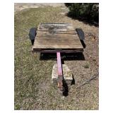 Flat Bed Yard Cart