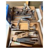 Pair of Hand Drills, Variety of Hammers, 3- Hand