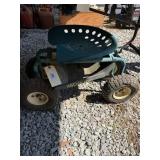 2- Garden Rolling Utility Carts, *Green Cart