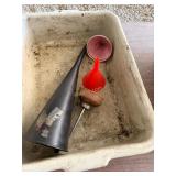 5 Funnels Some Long, Some Short, Greese Gun, 2-