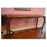 H.P. Robinson Co. wall table single stretcher