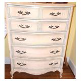 French style chest of drawers.