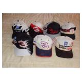 Lot containing 13 Dale Earnhardt hats