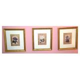 Lot of various framed prints.