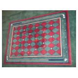 Golf rug (56" x 39") & chest (22"1/2 x 23" x