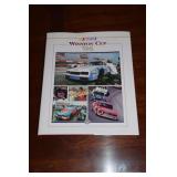 NASCAR yearbooks ranging from 1959 to 2009