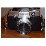 Kodak Instamatic Reflex camera, hard case,