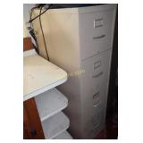 4 drawer filing cabinet & RCA TV