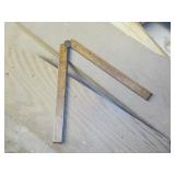 Vintage folding ruler BASE