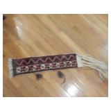 Oriental rug piece 38 x 6.5"