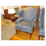 Deep wing back chair