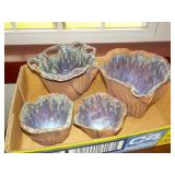 4 Studio pottery pieces