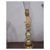Brass tone lamp