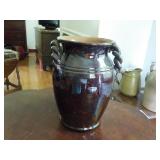 Breininger  pottery vase 9"