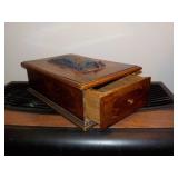 Antique box, pc. Off 16x9x4