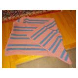 Crotchet lap blanket