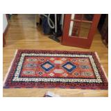 Wool Kazak weave rug 3