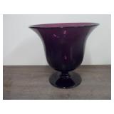 9" Amethyst vase