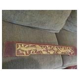 Wood decorative piece 39 x 6