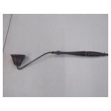 Sterling wood handle candle snuffer
