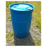 2 Plastic barrels OUT