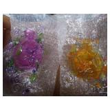 2 Glass vases GAR 2