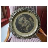 Victorian picture frame as is 24"