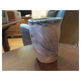 Studio pottery 7" vase