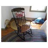 Lincoln stenciled rocker