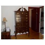 Ethan Allen chest on chest dresser