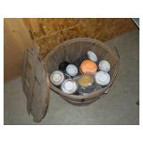 Basket clay birds BASE