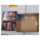 Coated tokens, puzzle, slinky