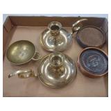 Brass and copper items