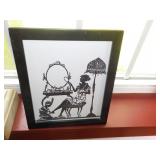 Silhouette 9.5x11.5