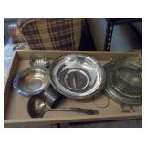 Box silverplated items