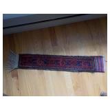 Oriental rug piece 35x5"