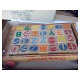 Earl wood blocks, wagon GAR 2