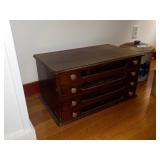 4 Dr. spool cabinet 24x14x12
