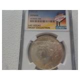 1922 Silver Dollar NGC Las Vegas Genuine Peace