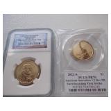 2 Dollars 22S PR70 Snowboarding 1st strike, 07