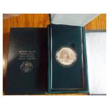 2 US Ike Silver Dollars Cent. 1990 Ea Each x 2