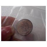 1908 Indian head penny MS 63 red