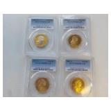 4 Sac $1.00 01S,03S,06S,07S PCGS69 Ea Each x 4