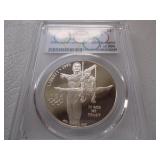1995P 20th Anniv. Olympic DollarPCGS69 Cam 1 of