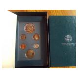 2 1990 US Eisenhower Cent. Coin sets w/ Ike SD Ea