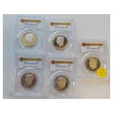 5 2019S Half dollar 1st Day Issue PR69 DCAM EA